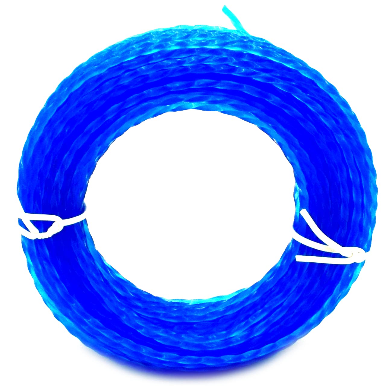 Trimmer Line Strimmer Line Heavy-Duty Twist Shaped Low Noise for Grass Trimmers and Brushcutters (Blue, 2.7 mm x 15 metres)