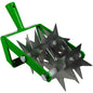 Rotary Soil Cultivator, 2-in-1 Hand Tool - Soil Rejuvenator, Hand Scarifier Head, 14.5 cm / 5.7" Wide, Gardening and Farming Tool