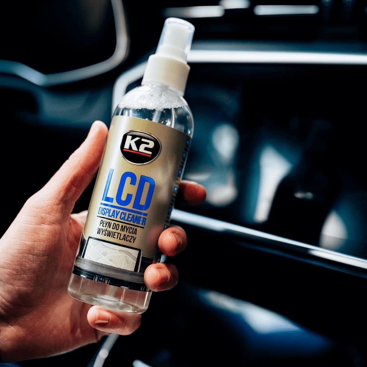 K2 LCD Display Cleaner 250ml Screen Cleaning Spray - Streak-Free Cleaner for Laptop, TV, Phone, etc.
