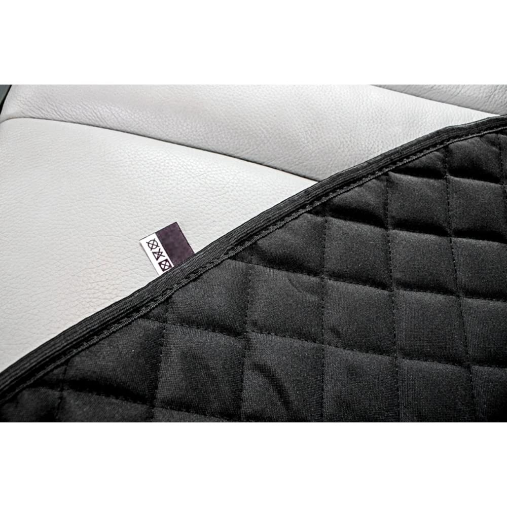 Front Car Seat Cover Protector Universal Car Van Waterproof Protector Black