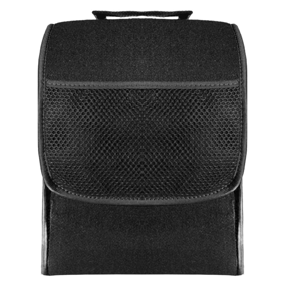 Car Boot Organiser Bag Anti Slip Foldable for Boot Storage Case Tool Bag Boot Tidy Bag, Suitable for All Vehicles, Grey Felt