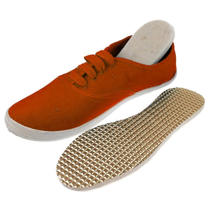 Insulating Shoe Inserts Insoles, Warm Shoe Thermal Triple Layer, Sheep Wool + Insulating Foam + Aluminium Foil (UK 3 / EU 36)