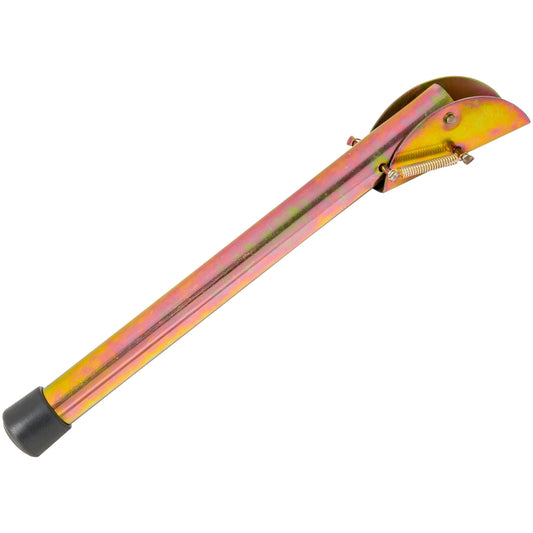 20 cm / 8 in Gold Kick Down Door Stop - Keep The Door Stay Open for Gate, Home, Office - Metal Door Stopper with Rubber Bumper