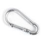 2 pcs of 7 mm x 70 mm Carabiner Spring Loaded Snap Hook Clip Buckle