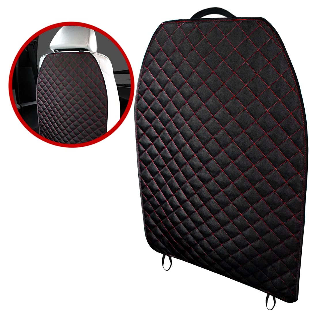 Front Car Seat Cover Protector Universal Car Van Waterproof Protector Black