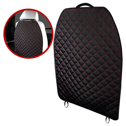Front Car Seat Cover Protector Universal Car Van Waterproof Protector Black