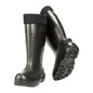 Black Men's Wellington Boots Fleece Lined Insulated Waterproof Wellies EVA (Size 11 UK / 46 EU)