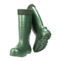 Green Men's Wellington Boots Fleece Lined Insulated Waterproof Wellies EVA (Size 10.5 UK / 45 EU)