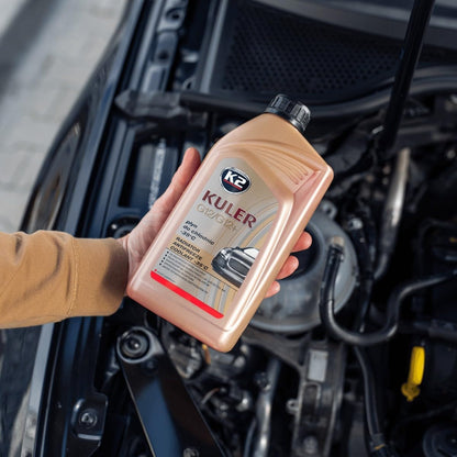 K2 Kuler Long Life 1L Ready Mixed Coolant -35 C Radiator Antifreeze Fluid for Car Cooling Systems