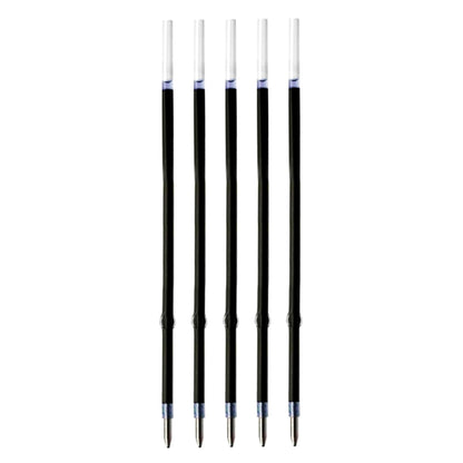 5 Pcs Ballpoint Pen Refills, Length 107 mm, Retractable Pen Refills, Smooth Writing, Smudge Free Ballpoint Pen Refills (Blue)