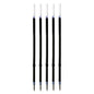 5 Pcs Ballpoint Pen Refills, Length 107 mm, Retractable Pen Refills, Smooth Writing, Smudge Free Ballpoint Pen Refills (Blue)