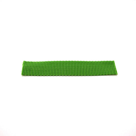 50 metres of 25 mm / 1 in Green (238) Heavy Duty Polypropylene Webbing Strap Tape for Backpacks, Luggage Strapping, Belts
