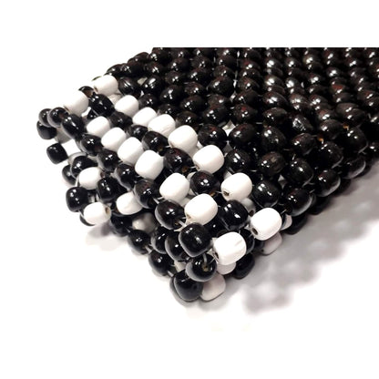 Black Wooden Beaded Massage Car Front Seat Cover Cushion Comfortable