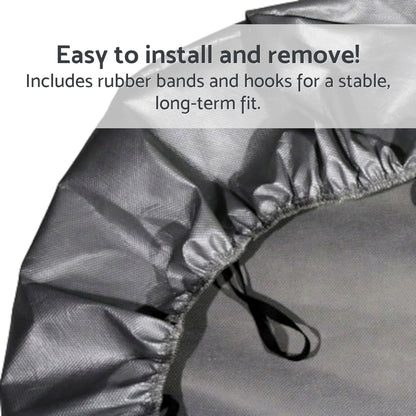 2 pcs Universal Waterproof Oil-Proof Garage Car Seat Cover - Heavy Duty Protection for Mechanics, Construction Workers (Silver)