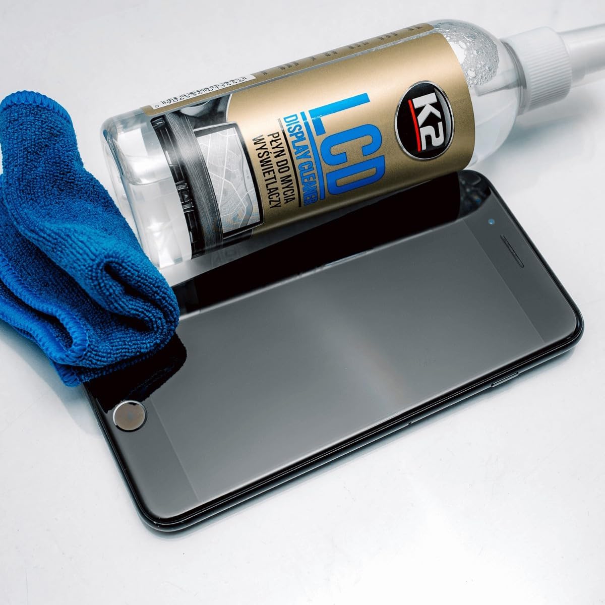 K2 LCD Display Cleaner 250ml Screen Cleaning Spray - Streak-Free Cleaner for Laptop, TV, Phone, etc.