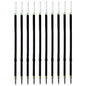 10 Pcs Ballpoint Pen Refills, Length 107 mm, Retractable Pen Refills, Smooth Writing, Smudge Free Ballpoint Pen Refills (Green)