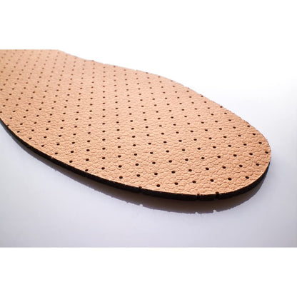 Leather Shoe Insoles with Active Carbon Anti Odour Active Fresh Soft Comfort Breathable Shoe Inserts (Size 6 UK / 39 EU)