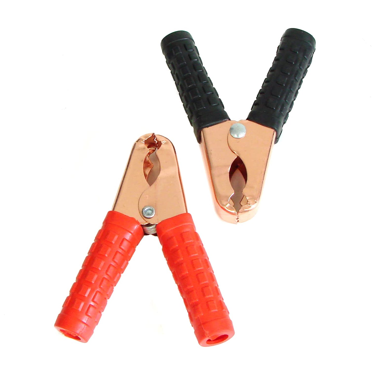 100mm / 4" Crocodile Clips, Alligator Clamps, Electrical Cable Terminal Test Metal Croc Clips - Car Battery, Electric Testing, DIY