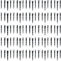 Garden Pegs, 100 Pieces Pack of 160mm / 6.3" Ground Pegs for Irrigation System, Ground Anchors for Drip Watering Line, Anchor Pegs