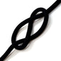 5mm x 100 metres / 328 ft of Black Polypropylene Rope, Solid Braided Poly Rope Cord Twine for Boating, Yachting, Camping