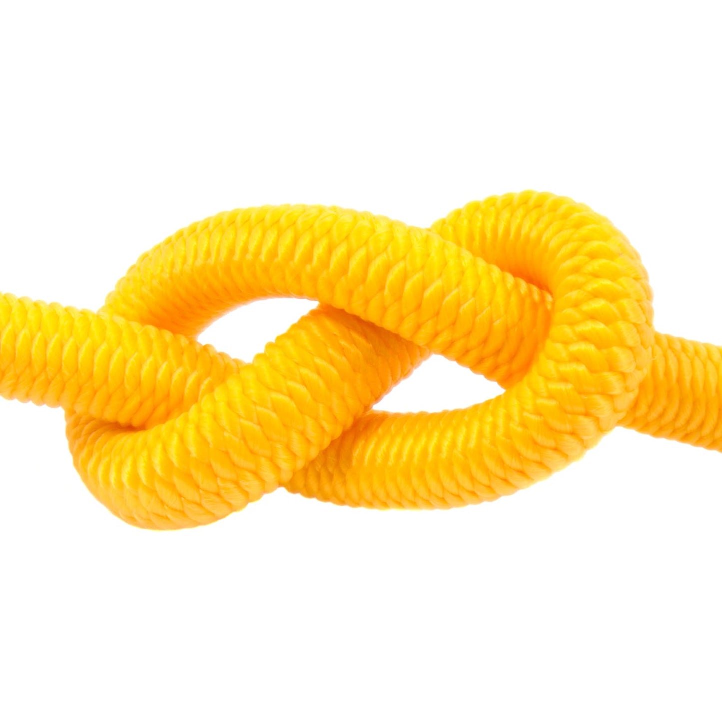 Yellow Bungee Cord - 5 m / 16 ft of 4 mm Bungee Rope, Shock Cord, Bungee Strap, Elastic Rope, Tie Down - Stretch at least 100%