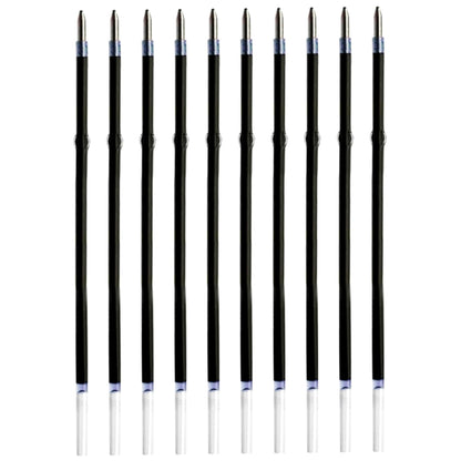 10 Pcs Ballpoint Pen Refills, Length 107 mm, Retractable Pen Refills, Smooth Writing, Smudge Free Ballpoint Pen Refills (Blue)
