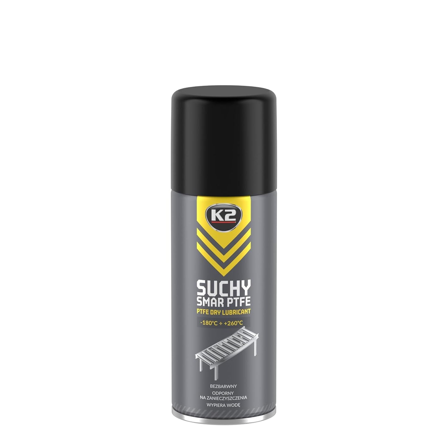 K2 PTFE Dry Lubricant 400ml Silicone-Free Spray - Colourless Dry Lubricant
