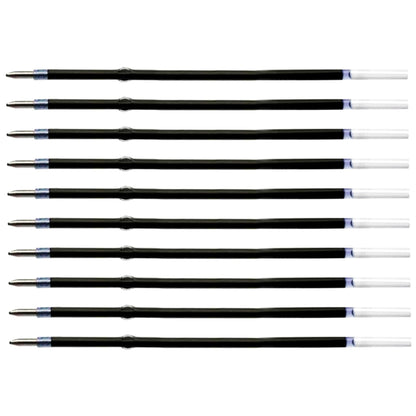 10 Pcs Ballpoint Pen Refills, Length 107 mm, Retractable Pen Refills, Smooth Writing, Smudge Free Ballpoint Pen Refills (Blue)