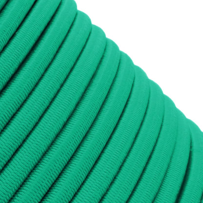Green Bungee Cord - 10 m / 32 ft of 4 mm Bungee Rope, Shock Cord, Bungee Strap, Elastic Rope, Tie Down - Stretch at least 100%