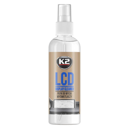 K2 LCD Display Cleaner 250ml Screen Cleaning Spray - Streak-Free Cleaner for Laptop, TV, Phone, etc.