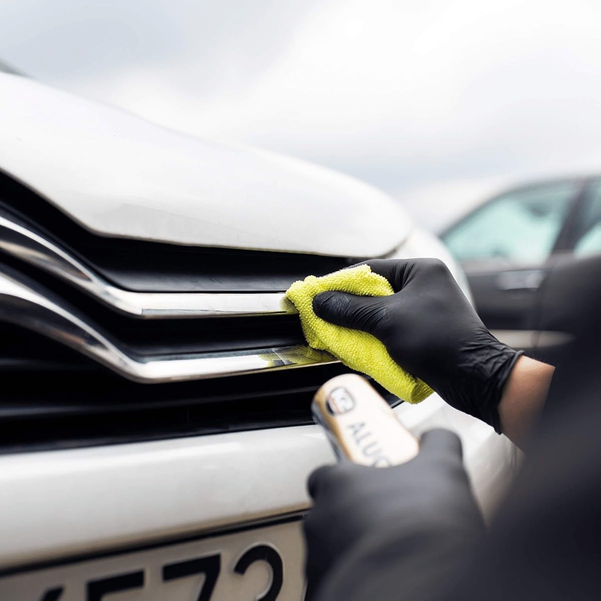 K2 Aluchrom 120g Metal Polish Paste - Chrome and Aluminium Cleaner for Alloy Wheels, Stainless Steel