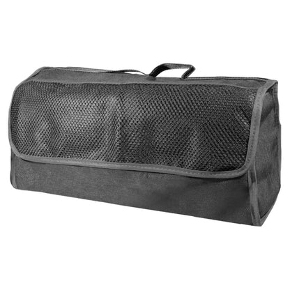 Car Boot Organiser Bag Anti Slip Foldable for Boot Storage Case Tool Bag Boot Tidy Bag, Suitable for All Vehicles, Black (Big)