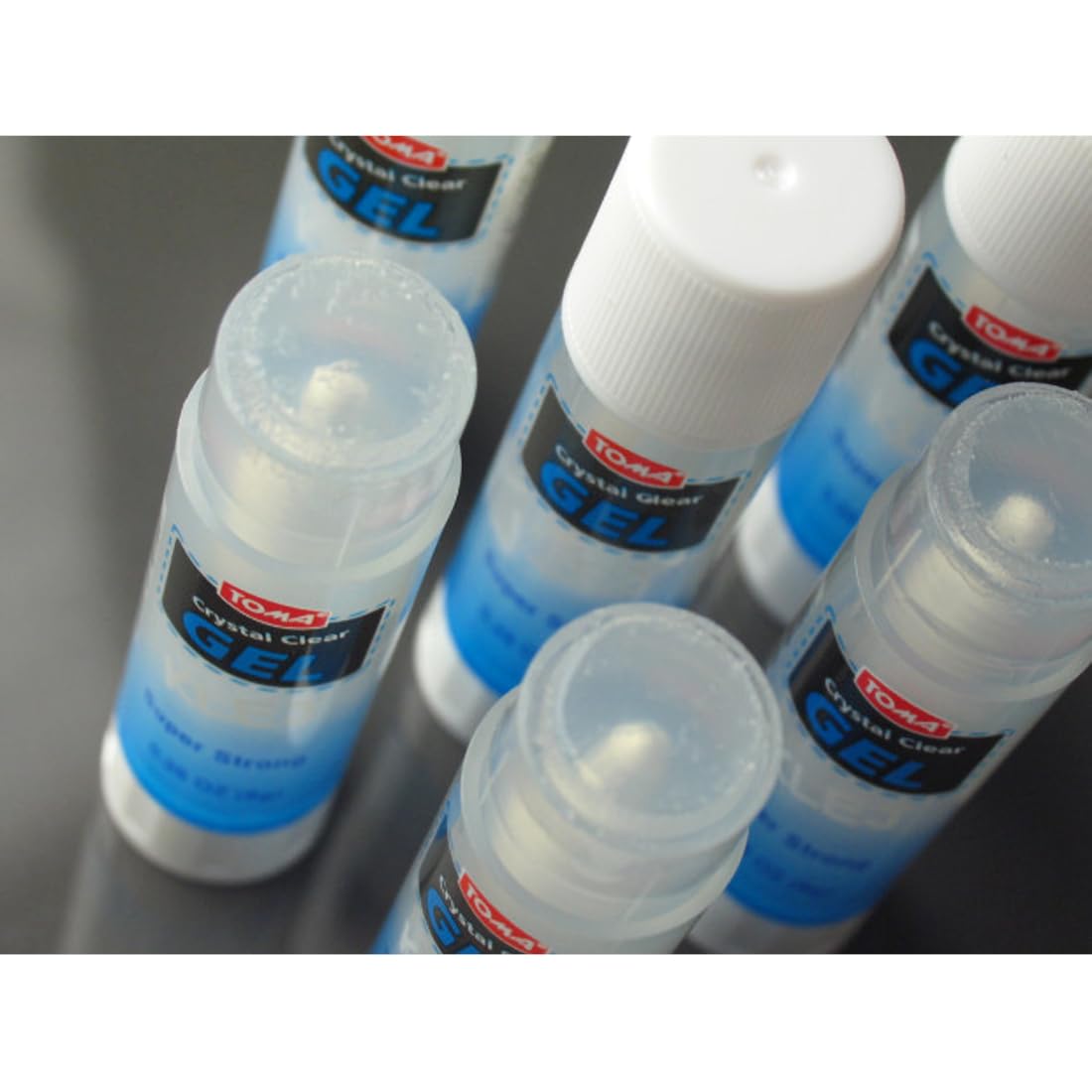 15 g Glue Sticks, Gel Glue Sticks, Clear, Washable, Non-toxic, Odourless, Ideal for School, Office, Everyday Use (Pack of 20)