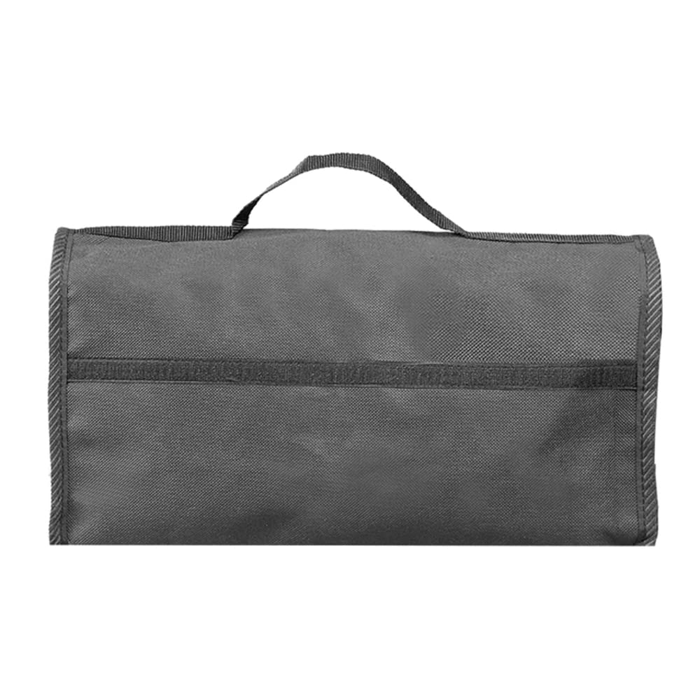 Car Boot Organiser Bag Anti Slip Foldable for Boot Storage Case Tool Bag Boot Tidy Bag, Suitable for All Vehicles, Black (Big)