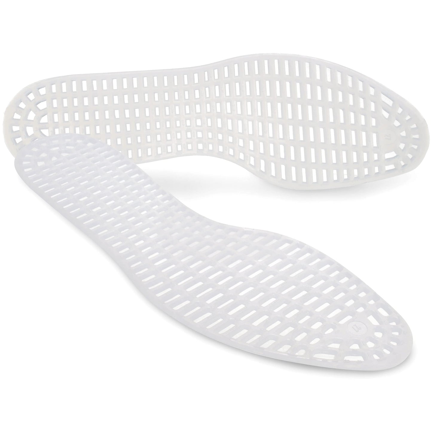 Survival Trekking Army Soldiers Shoe Insoles Plastic Grid Massaging Breathable Shoe Inserts (Size 9 UK / 43 EU)