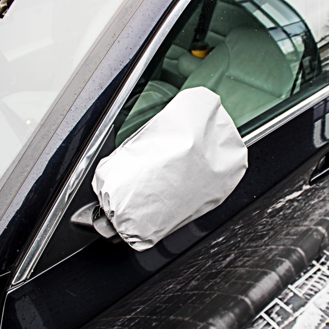 1 Pair Car Side Wing Mirror Frost Ice Snow Rain Dust Protector Cover Universal Rear View Side Accessories