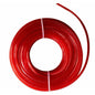1.6 mm x 15 m Nylon Strimmer Trimmer Line Star Shaped Heavy Duty Brush Cutter Wire - Red