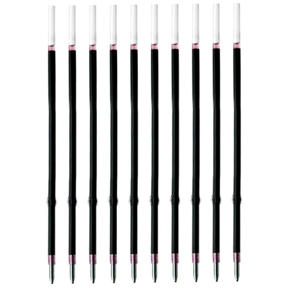 10 Pcs Ballpoint Pen Refills, Length 107 mm, Retractable Pen Refills, Smooth Writing, Smudge Free Ballpoint Pen Refills (Red)