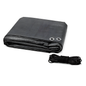 Graphite Grey Heavy Duty Tarpaulin 2 x 2 m 200 GSM Waterproof UV Resistant Poly Tarp, Eyelets, Reinforced Rope Edge, 10m Bungee