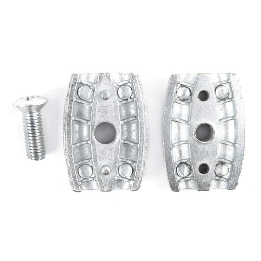 4 x 3 mm Egg Shape Rope Clip Clamp Fixing Loose Ends of Wire, Jute and Polypropylene Ropes