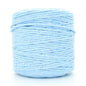 Premium Sky Blue Macrame Cord Twine, 100 m / 328 ft of 5 mm Thick Natural Cotton Thread Yarn Macrame Rope (Reel)