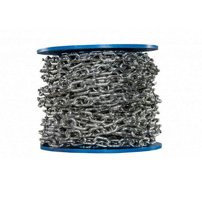 15 metres of 6 mm Strong Hot Dipped Galvanized Heavy Duty Steel Chain