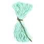 Premium Aqua Macrame Cord Twine, 10 m / 32 ft of 2 mm Thick Natural Cotton Thread Yarn Macrame Rope for DIY Crafts (Hank)
