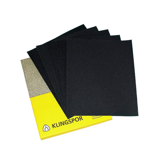50 x 600 Grit Sandpaper Wet and Dry 23 x 28cm Sheets SandingPaper
