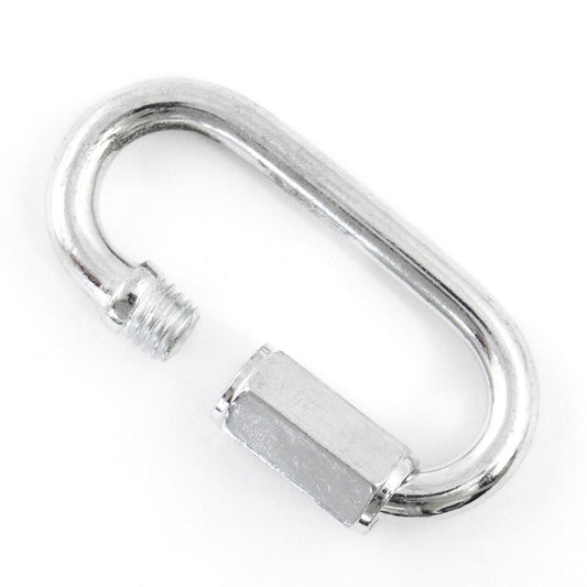 10 x 5 mm Oval Locking Carabiner Quick Link Chain Connector Keychain Buckle