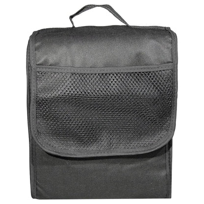 Car Boot Organiser Bag Anti Slip Foldable for Boot Storage Case Tool Bag Boot Tidy Bag, Suitable for All Vehicles, Black (Medium)