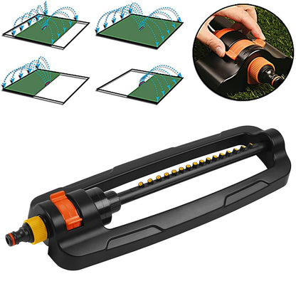 Garden Lawn Watering Sprinkler - Oscillating Bar Hose Sprinkler - Adjustable Spray Range, Covers Up To 336 sqm - Grass Irrigation