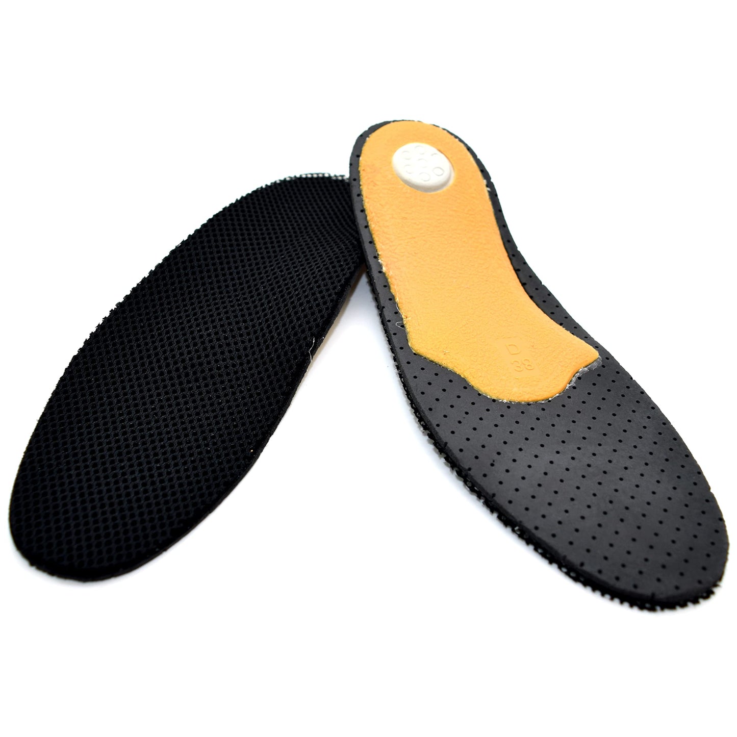 Orthotic Shoe Insoles with Footbed, Arch Support and Heel Cushion Comfort Breathable Shoe Inserts (Size 9 UK / 43 EU)