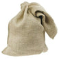 10 x Natural Hessian Large Jute Sacks (50 x 80 cm / 25 Kg) Hessian Bags Made of Strong Tearproof Jute Fabric, Burlap Sacks