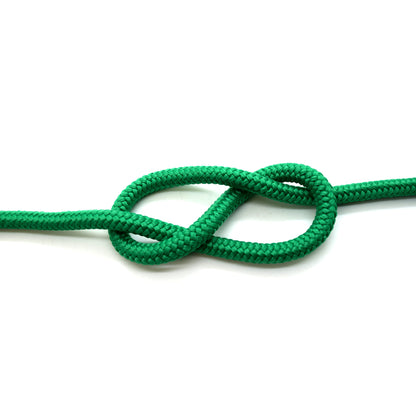 5mm x 5 metres / 16.4 ft of Green Polypropylene Rope, Solid Braided Poly Rope Cord Twine for Boating, Yachting, Camping